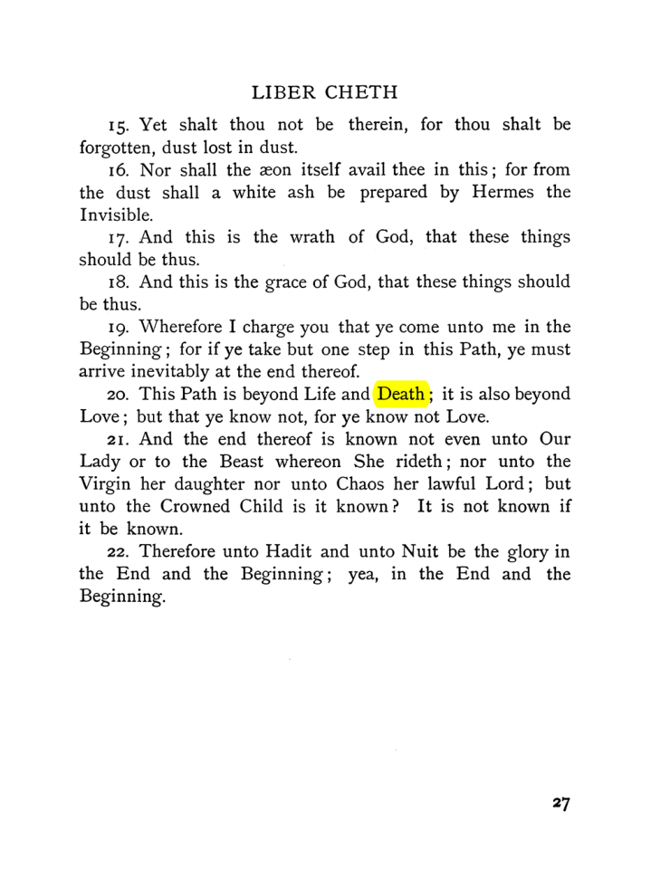 Original scan of The Equinox (Volume I, Number VI), PDF page 35