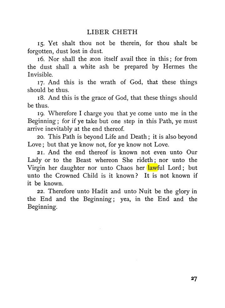 Original scan of The Equinox (Volume I, Number VI), PDF page 35
