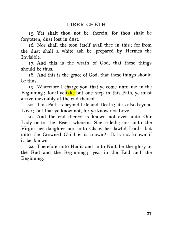 Original scan of The Equinox (Volume I, Number VI), PDF page 35