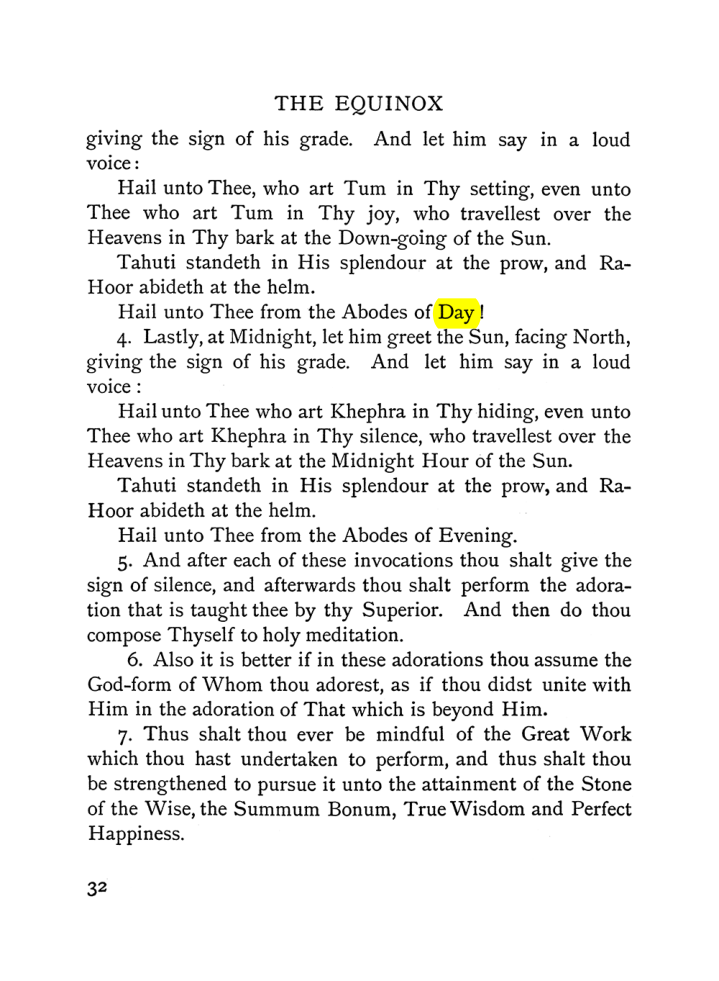 Original scan of The Equinox (Volume I, Number VI), PDF page 40