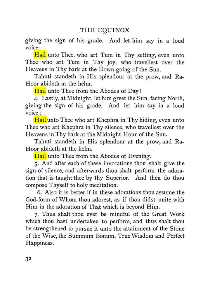 Original scan of The Equinox (Volume I, Number VI), PDF page 40