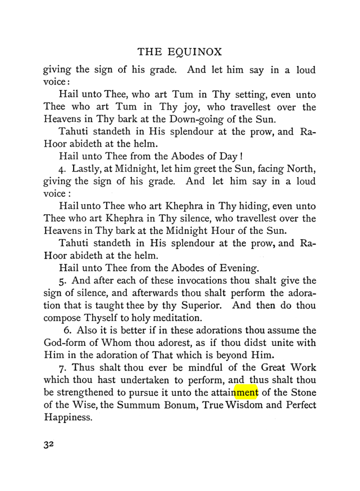 Original scan of The Equinox (Volume I, Number VI), PDF page 40