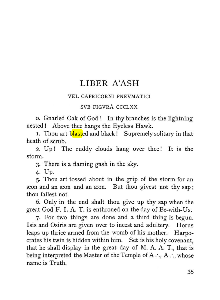 Original scan of The Equinox (Volume I, Number VI), PDF page 43