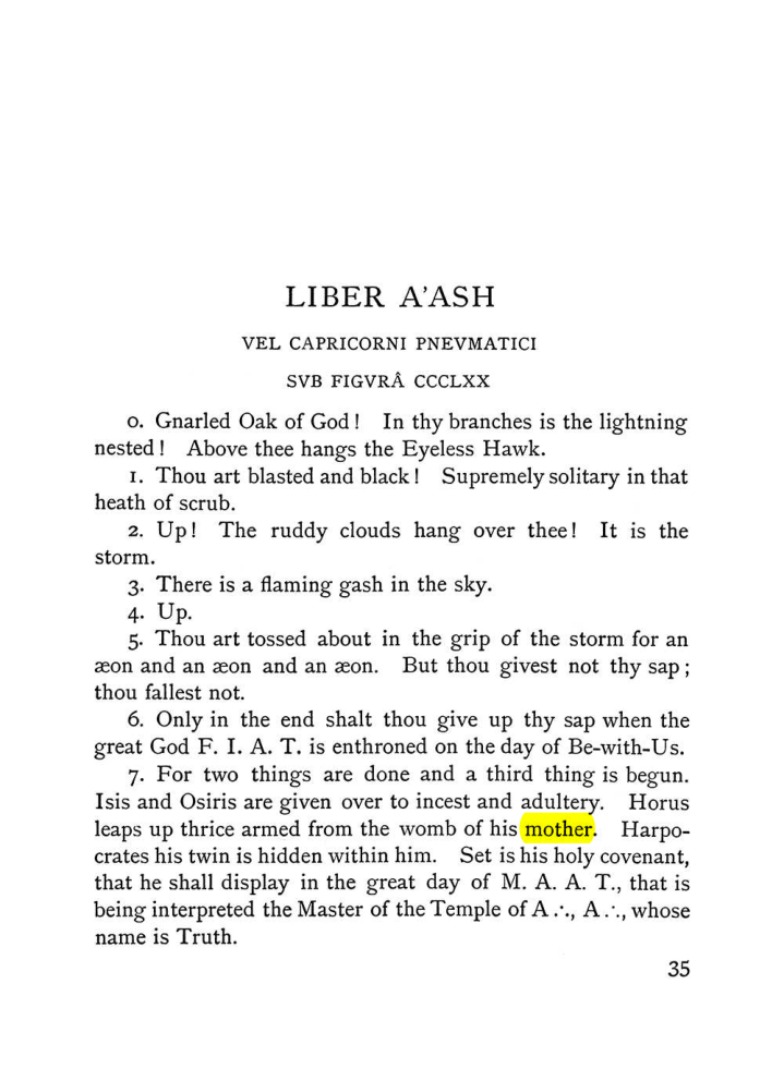 Original scan of The Equinox (Volume I, Number VI), PDF page 43