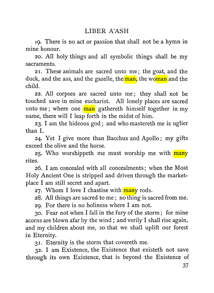 Original scan of The Equinox (Volume I, Number VI), PDF page 45