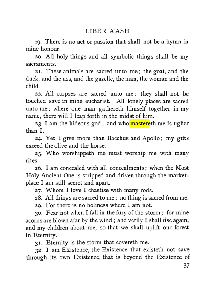 Original scan of The Equinox (Volume I, Number VI), PDF page 45