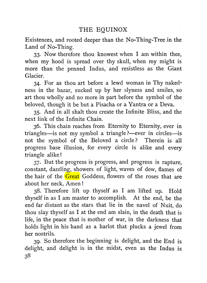 Original scan of The Equinox (Volume I, Number VI), PDF page 46