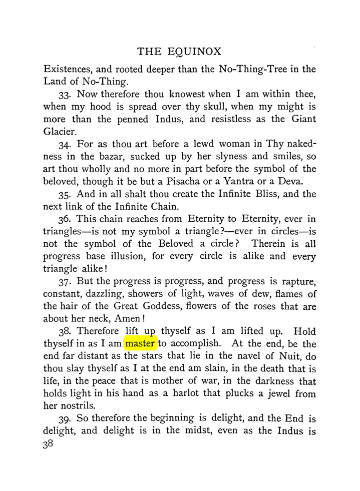 Original scan of The Equinox (Volume I, Number VI), PDF page 46