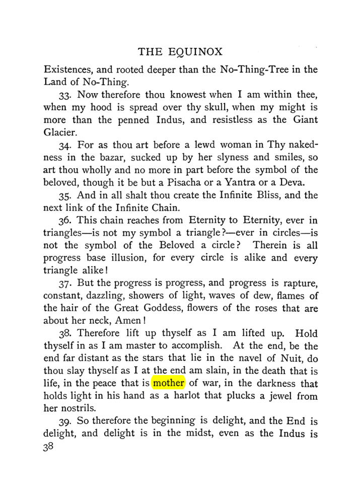 Original scan of The Equinox (Volume I, Number VI), PDF page 46