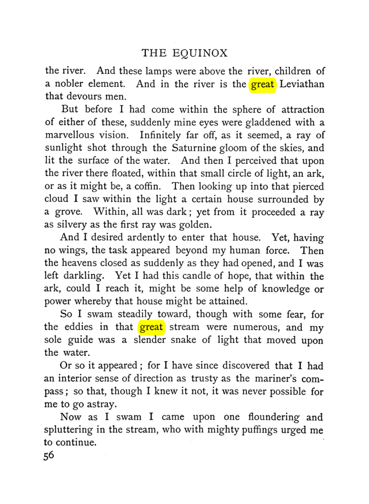 Original scan of The Equinox (Volume I, Number VI), PDF page 64