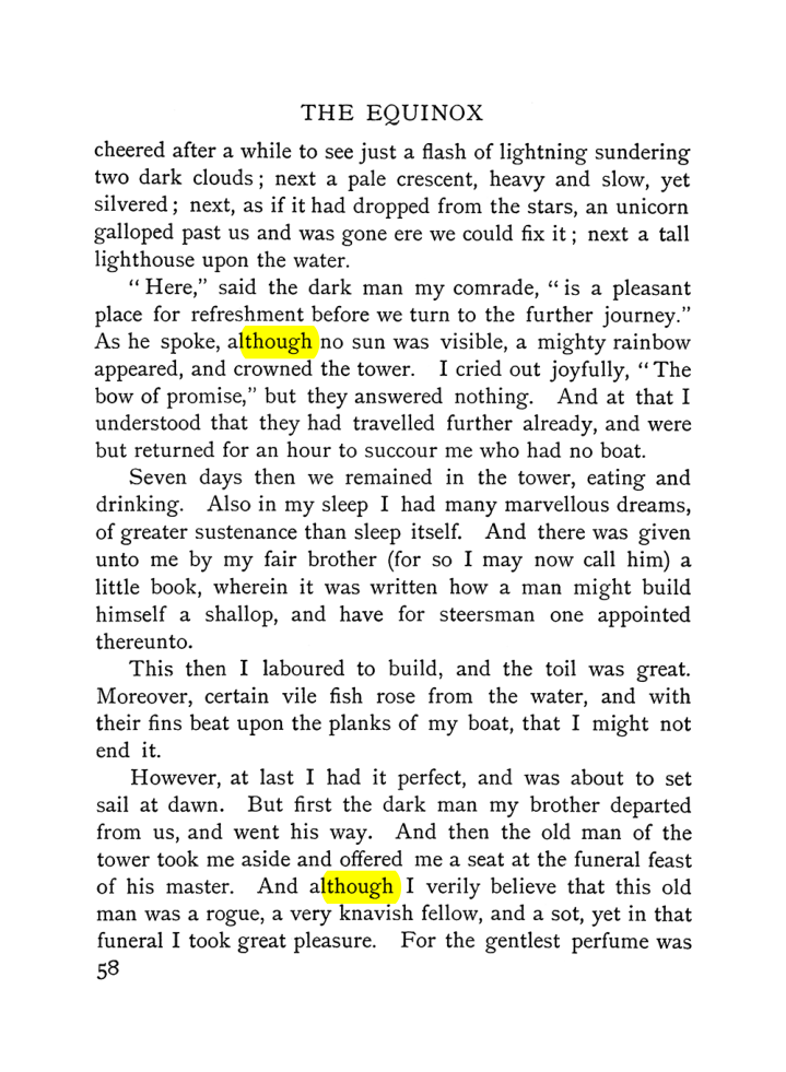 Original scan of The Equinox (Volume I, Number VI), PDF page 66