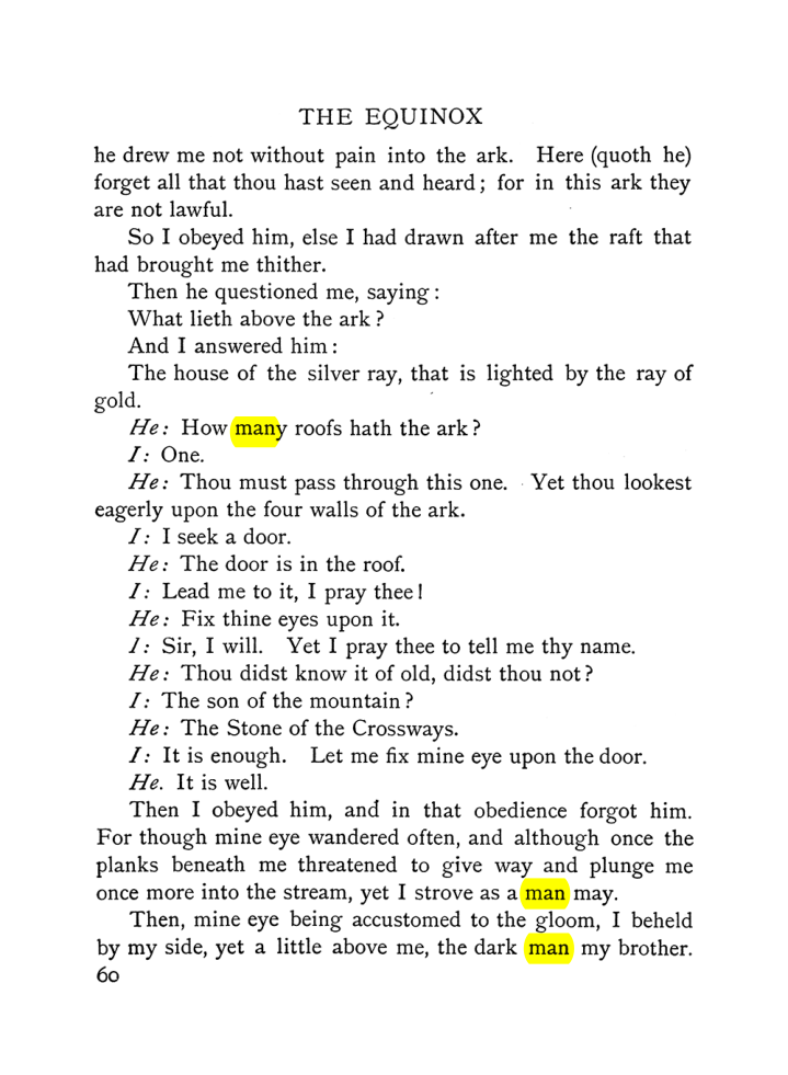 Original scan of The Equinox (Volume I, Number VI), PDF page 68