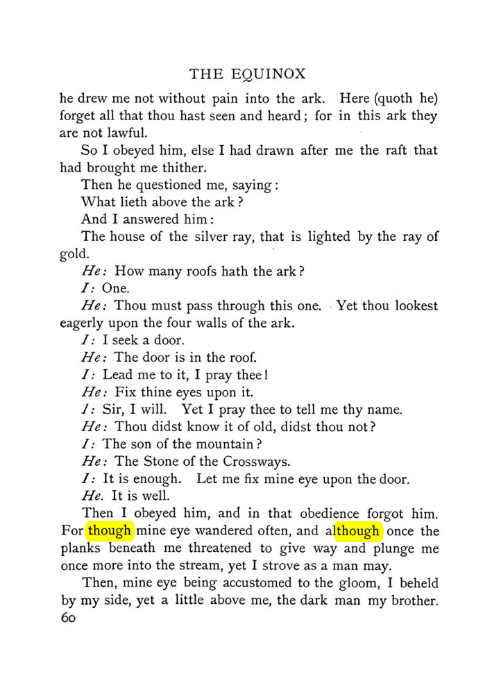 Original scan of The Equinox (Volume I, Number VI), PDF page 68