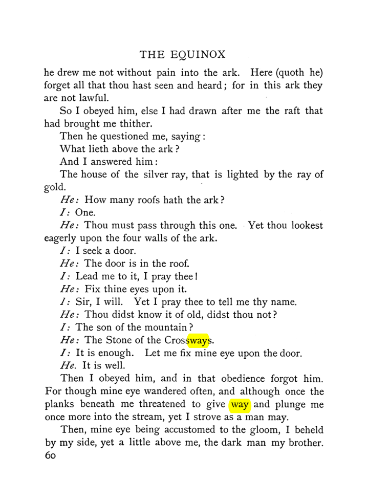 Original scan of The Equinox (Volume I, Number VI), PDF page 68