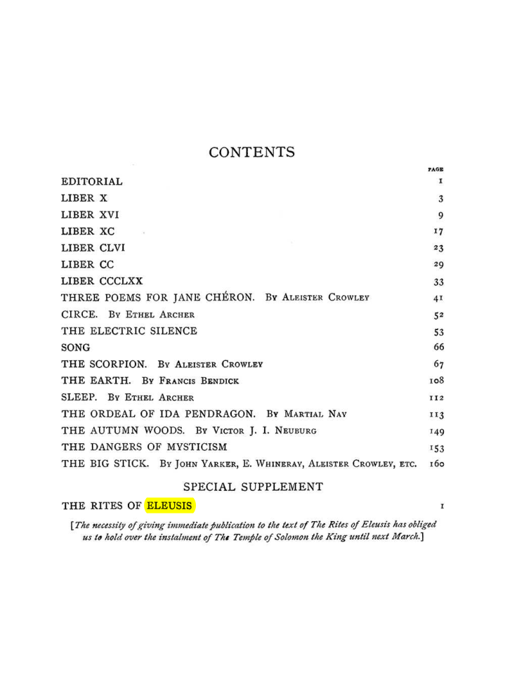 Original scan of The Equinox (Volume I, Number VI), PDF page 7