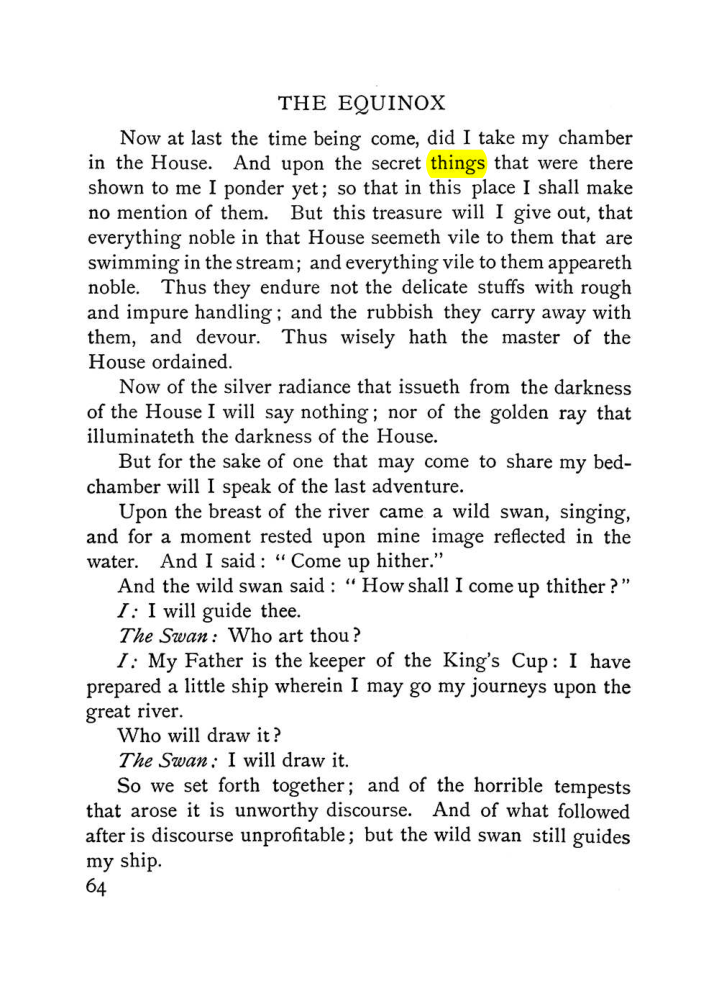 Original scan of The Equinox (Volume I, Number VI), PDF page 72