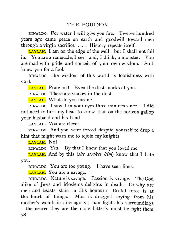 Original scan of The Equinox (Volume I, Number VI), PDF page 86