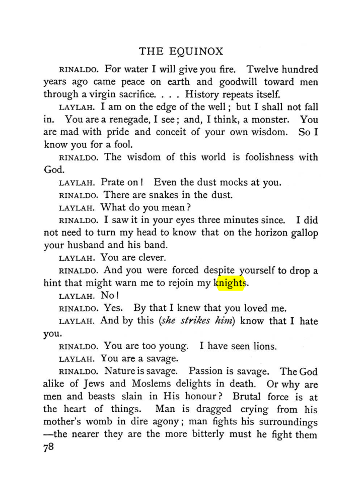 Original scan of The Equinox (Volume I, Number VI), PDF page 86