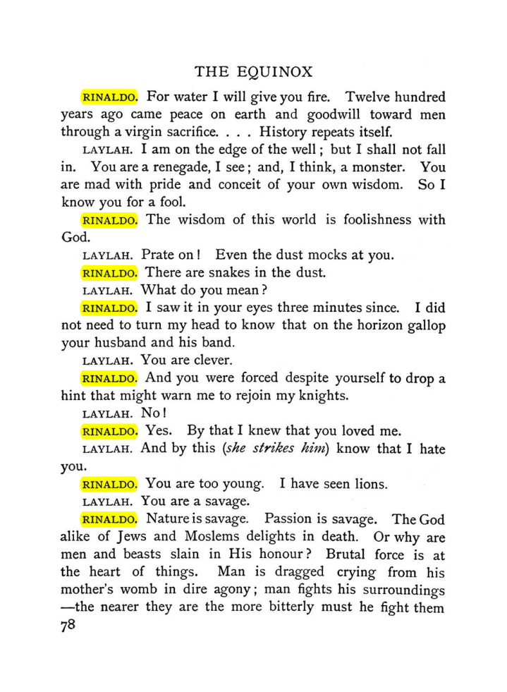 Original scan of The Equinox (Volume I, Number VI), PDF page 86