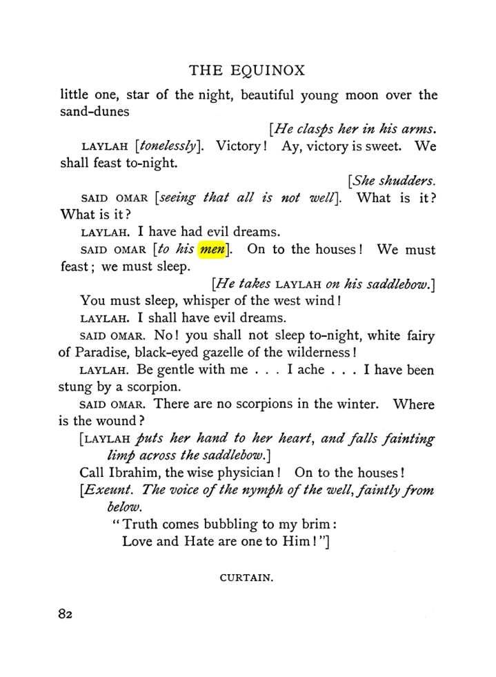 Original scan of The Equinox (Volume I, Number VI), PDF page 90