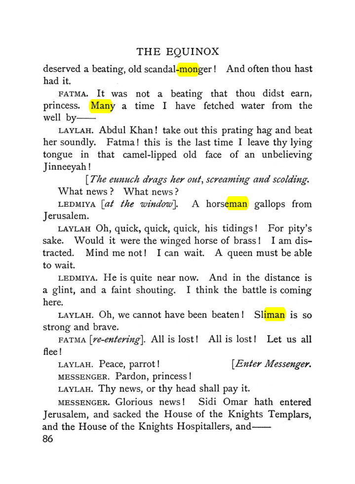 Original scan of The Equinox (Volume I, Number VI), PDF page 94