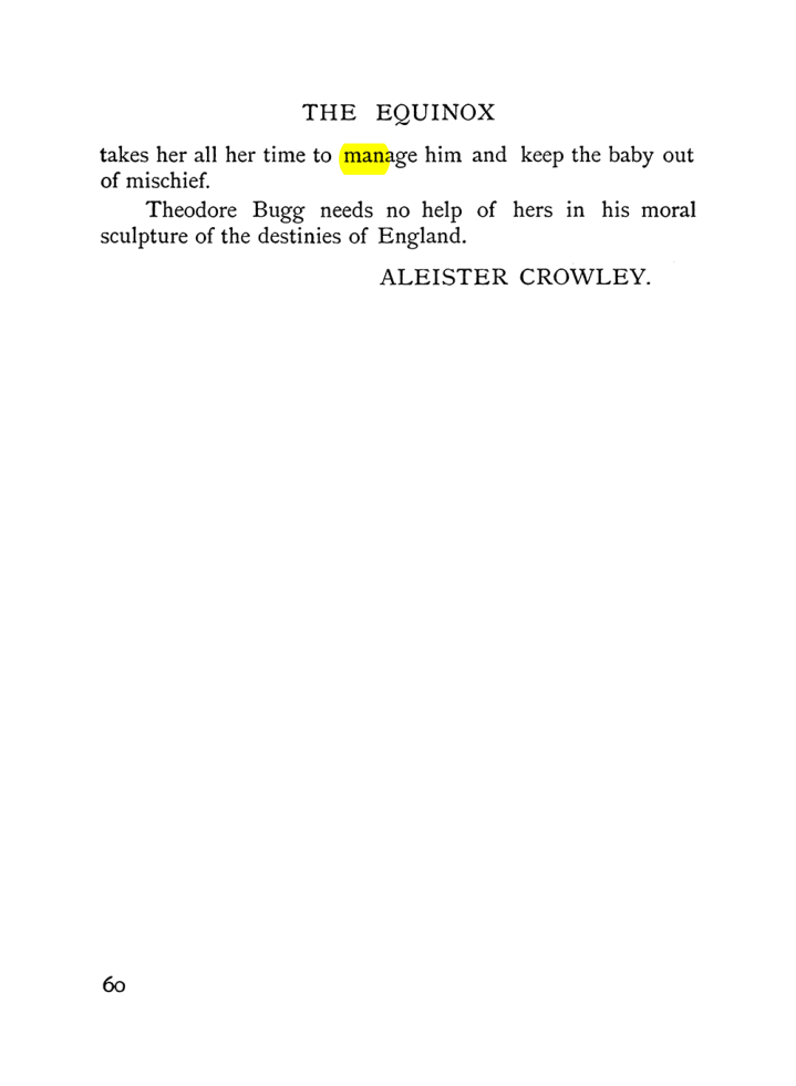 Original scan of The Equinox (Volume I, Number VII), PDF page 102