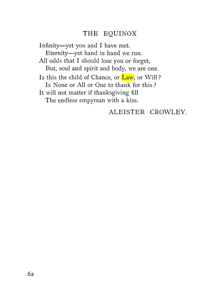 Original scan of The Equinox (Volume I, Number VII), PDF page 104