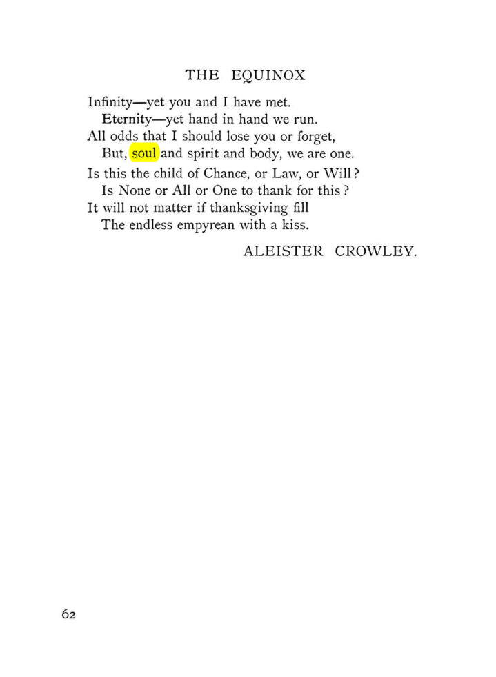 Original scan of The Equinox (Volume I, Number VII), PDF page 104