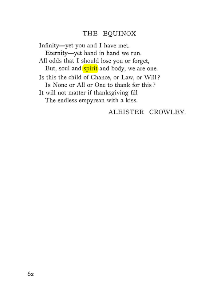 Original scan of The Equinox (Volume I, Number VII), PDF page 104