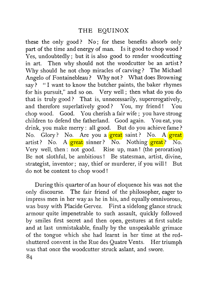 Original scan of The Equinox (Volume I, Number VII), PDF page 126
