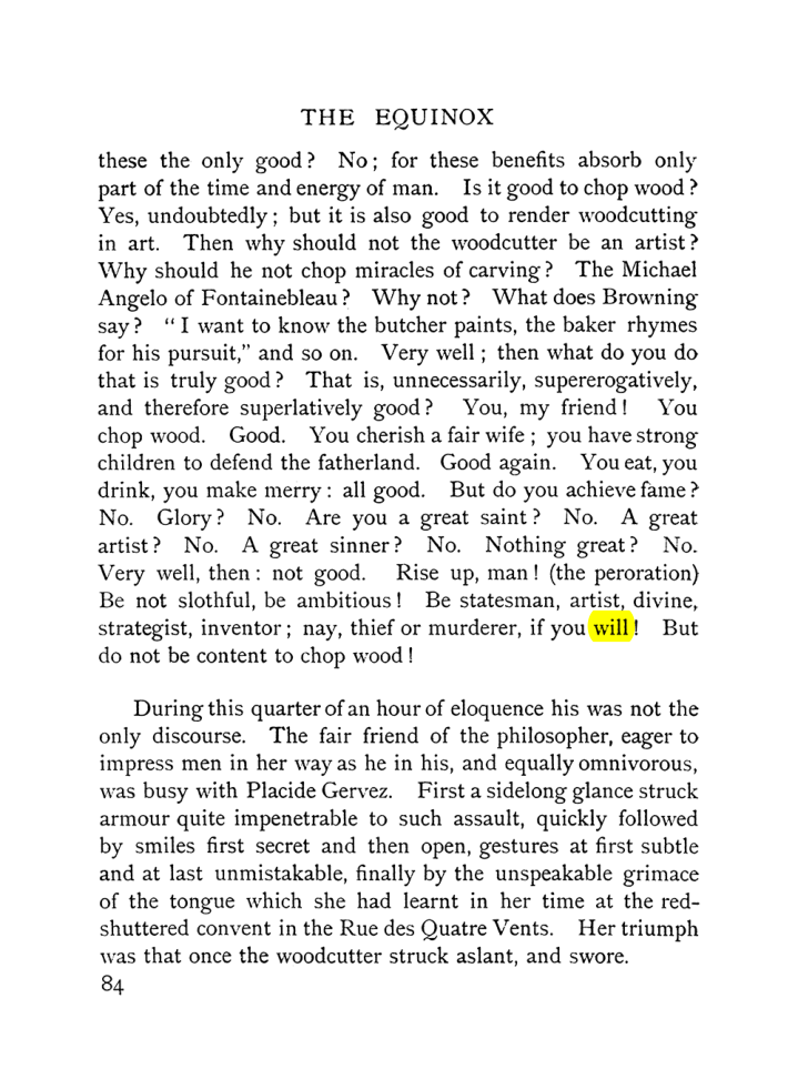 Original scan of The Equinox (Volume I, Number VII), PDF page 126