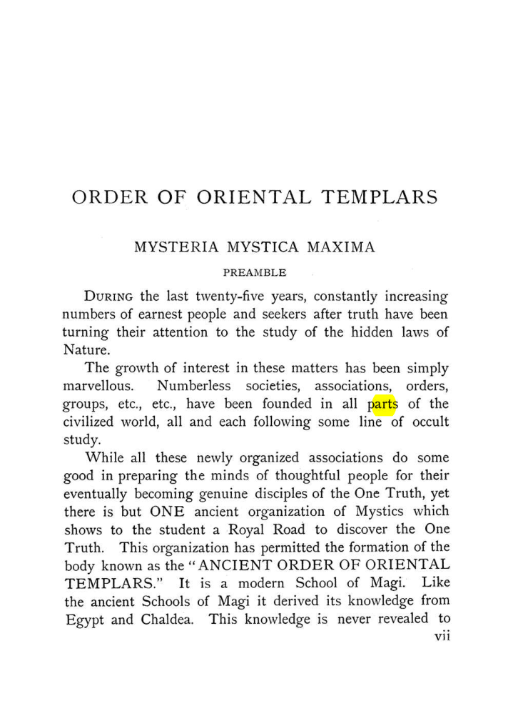 Original scan of The Equinox (Volume I, Number VII), PDF page 13