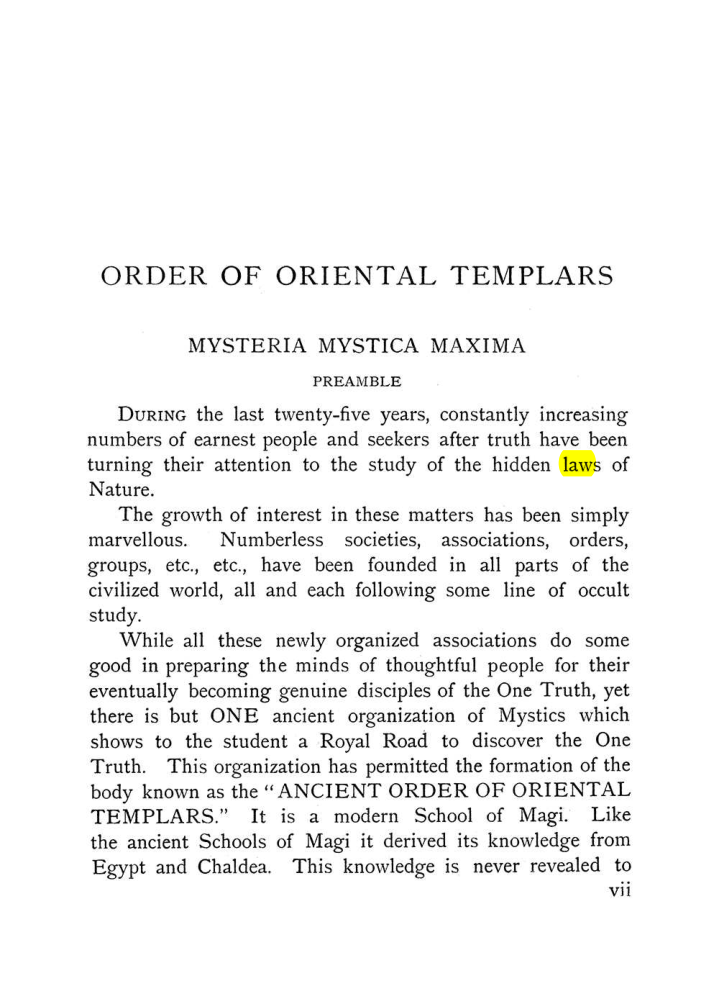 Original scan of The Equinox (Volume I, Number VII), PDF page 13