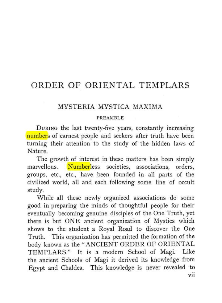 Original scan of The Equinox (Volume I, Number VII), PDF page 13