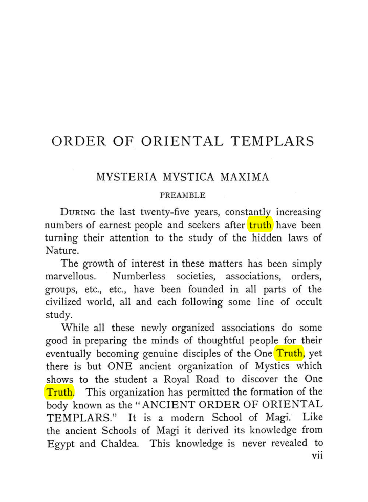 Original scan of The Equinox (Volume I, Number VII), PDF page 13