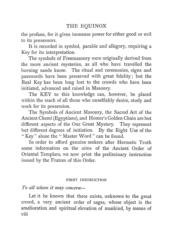Original scan of The Equinox (Volume I, Number VII), PDF page 14