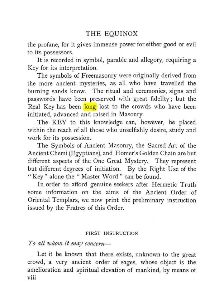 Original scan of The Equinox (Volume I, Number VII), PDF page 14