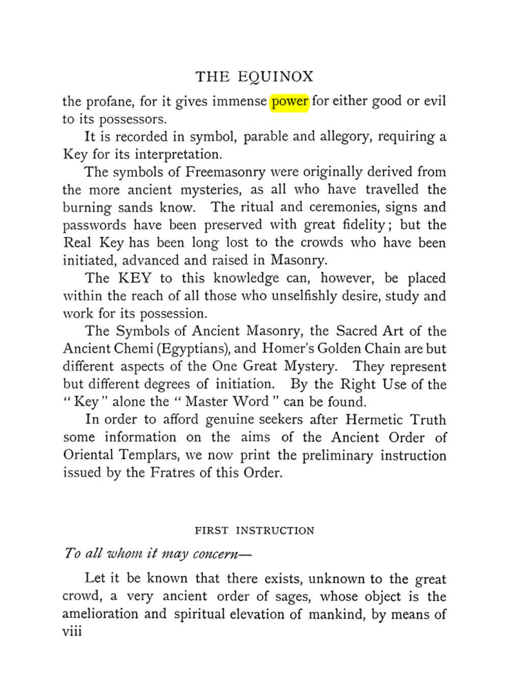 Original scan of The Equinox (Volume I, Number VII), PDF page 14