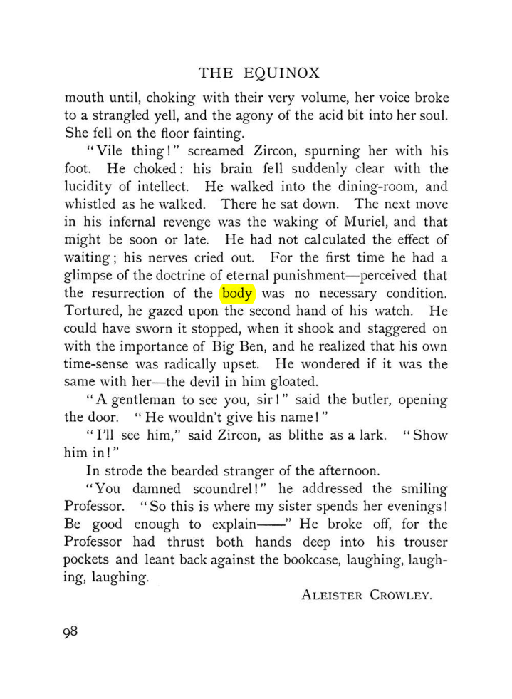 Original scan of The Equinox (Volume I, Number VII), PDF page 140
