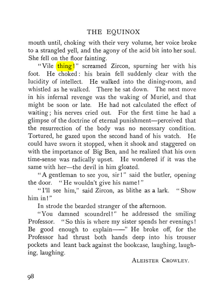 Original scan of The Equinox (Volume I, Number VII), PDF page 140