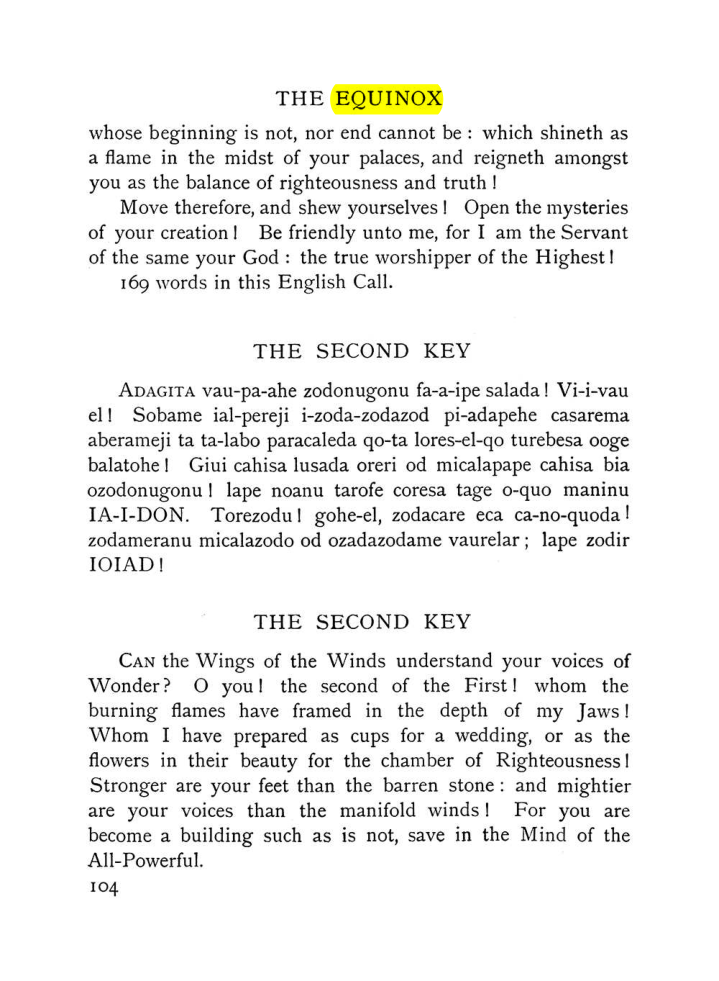 Original scan of The Equinox (Volume I, Number VII), PDF page 146