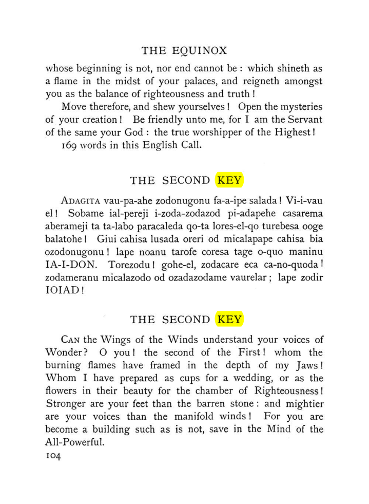 Original scan of The Equinox (Volume I, Number VII), PDF page 146