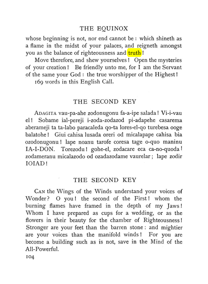 Original scan of The Equinox (Volume I, Number VII), PDF page 146