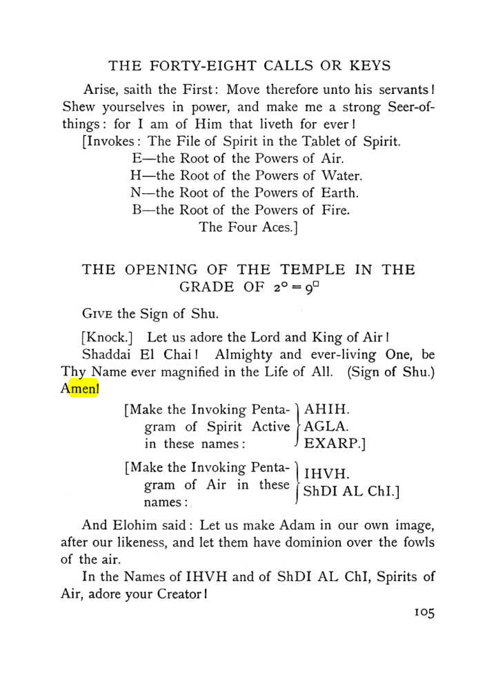 Original scan of The Equinox (Volume I, Number VII), PDF page 147