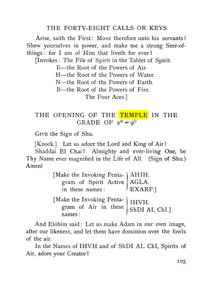 Original scan of The Equinox (Volume I, Number VII), PDF page 147