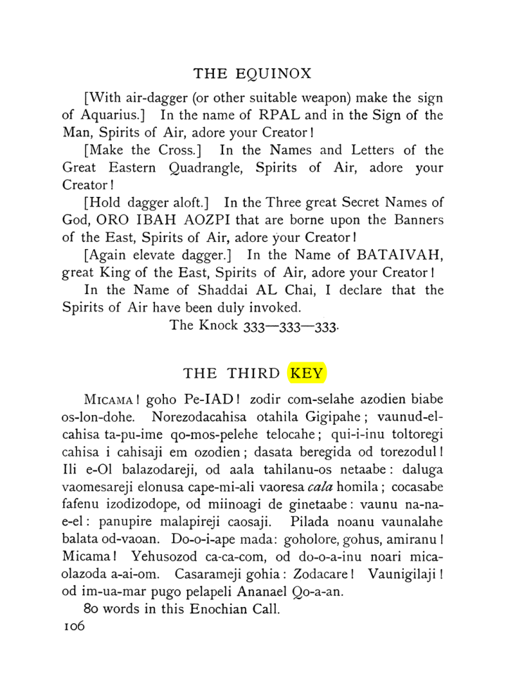Original scan of The Equinox (Volume I, Number VII), PDF page 148