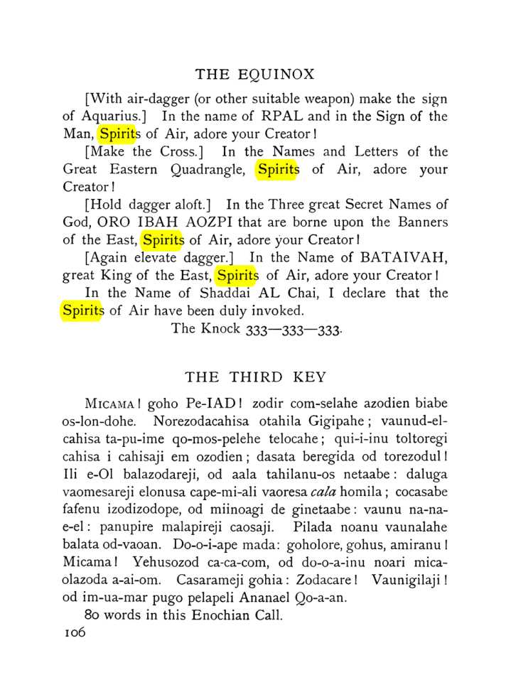 Original scan of The Equinox (Volume I, Number VII), PDF page 148