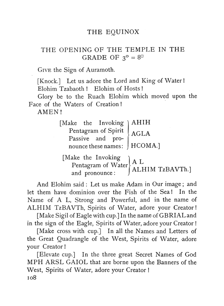 Original scan of The Equinox (Volume I, Number VII), PDF page 150