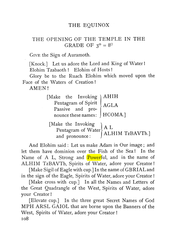 Original scan of The Equinox (Volume I, Number VII), PDF page 150