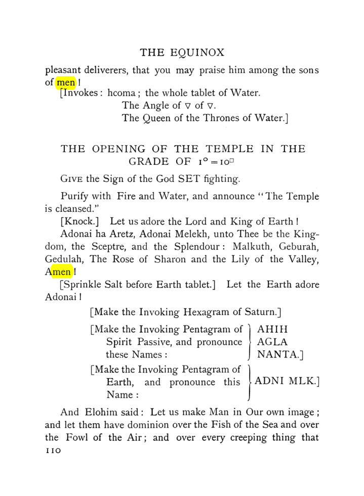 Original scan of The Equinox (Volume I, Number VII), PDF page 152